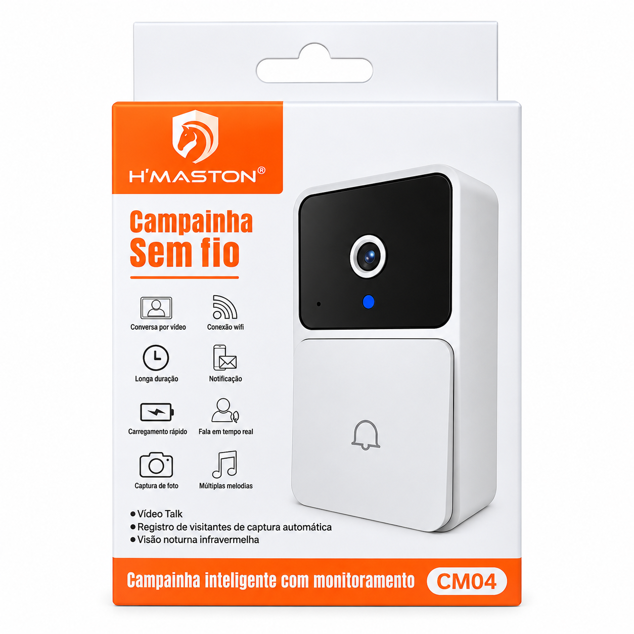 Campainha Sem Fio H'maston CM04